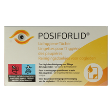Posiforlid Posiforlid reinigsdoekjes oogleden 20.00 Stuks