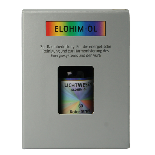 Lichtwesen Elohim olie levenskracht rood 60 10 Milliliter