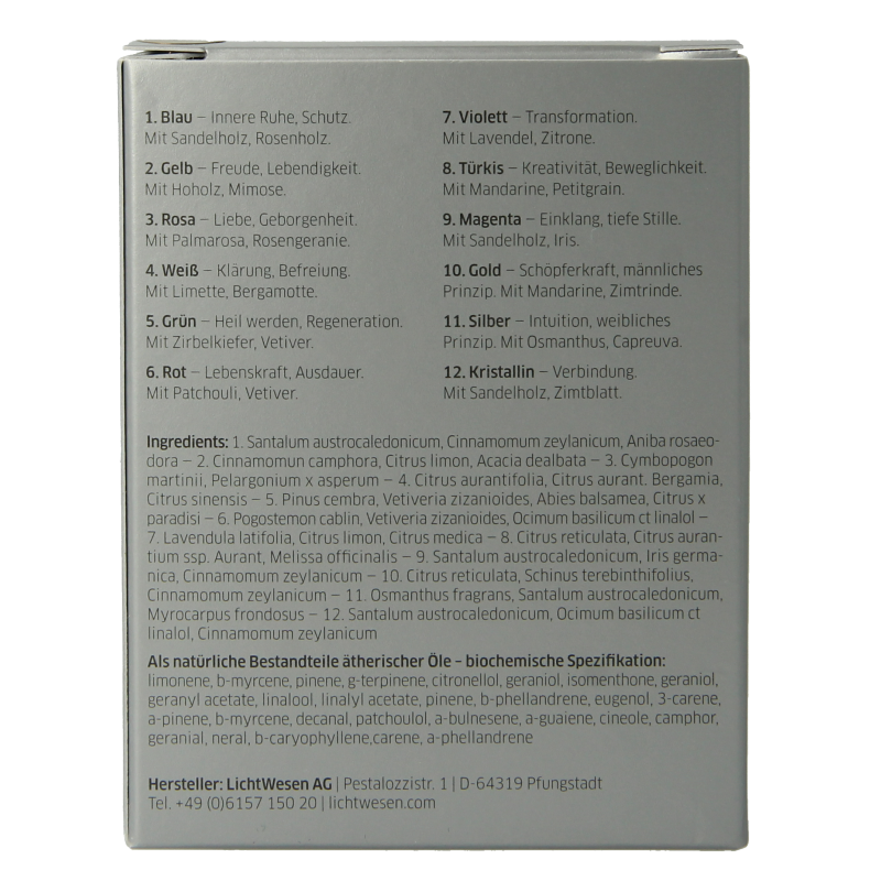 Lichtwesen Elohim olie levenskracht rood 60 10 Milliliter