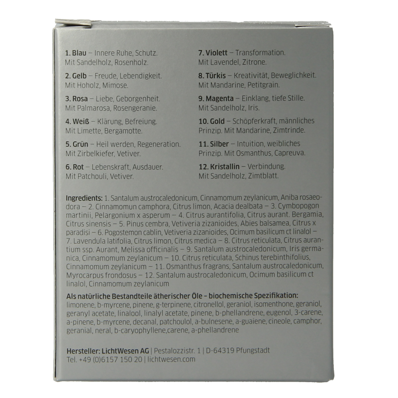 Lichtwesen Elohim olie creativiteit turquoise 62 10 Milliliter