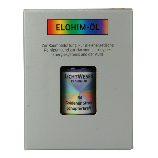 Lichtwesen Elohim olie goud 64 10 Milliliter