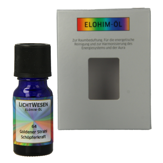 Lichtwesen Elohim olie goud 64 10 Milliliter