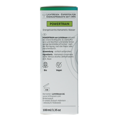 Lichtwesen Powertrain energiespray 100.00 Milliliter