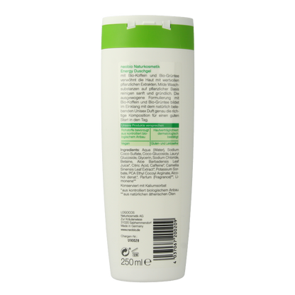 Neobio Douchegel energy 250 Milliliter