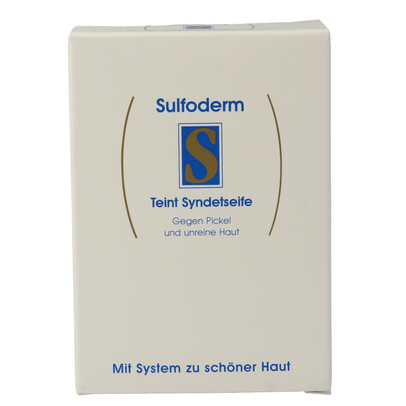 Sulfoderm S teint syndet soap 100 Gram