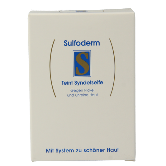 Sulfoderm S teint syndet soap 100 Gram