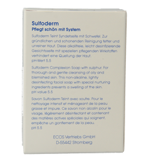 Sulfoderm S teint syndet soap 100 Gram