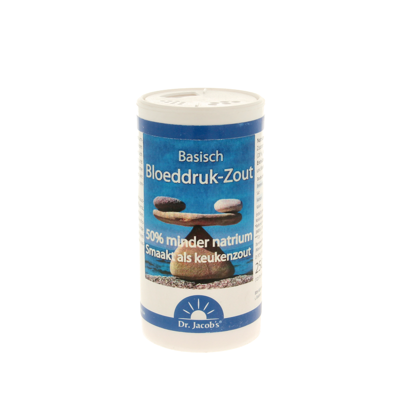 Dr. Jacob's Basisch bloeddrukzout 250 Gram