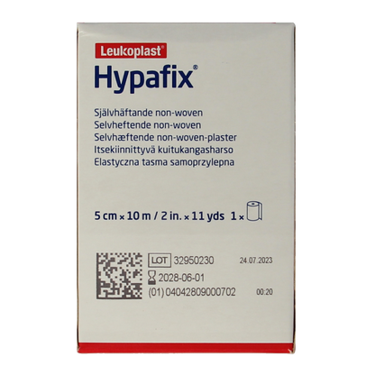 Hypafix Kleefvlies hypoallergeen 10m x 5cm 1.00 Stuks