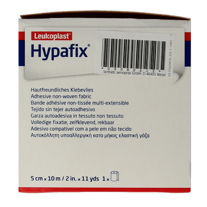 Hypafix Kleefvlies hypoallergeen 10m x 5cm 1.00 Stuks