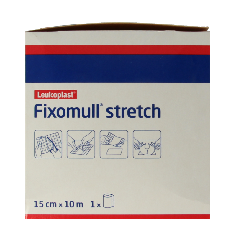 Fixomull Stretch 10m x 15cm 2038 1 Stuks