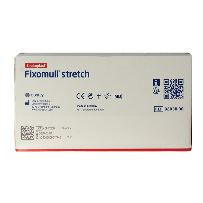 Fixomull Stretch 10m x 15cm 2038 1 Stuks