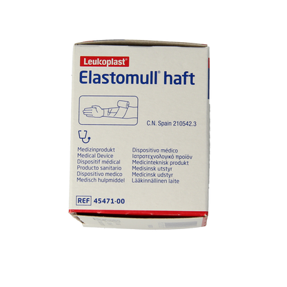 Elastomull Fixatiewindsel haft 4m x 6cm 1.00 Stuks