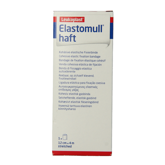 Elastomull Fixatiewindsel haft 4m x 12cm 45474 1 Stuks