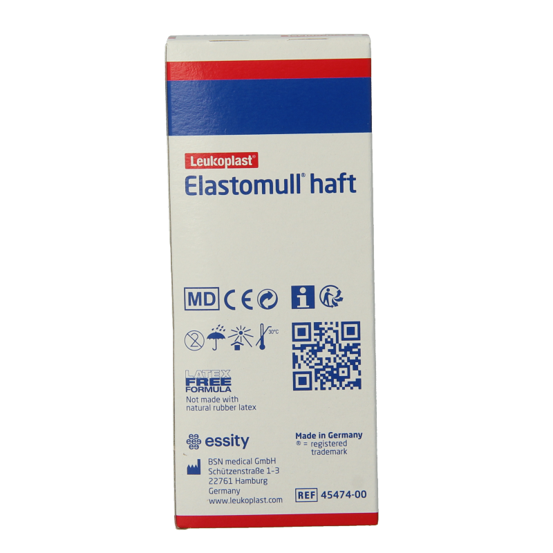 Elastomull Fixatiewindsel haft 4m x 12cm 45474 1 Stuks