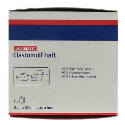 Elastomull Fixatiewindsel haft 20m x 8cm 45477 1.00 Stuks