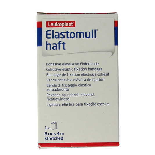 Elastomull Fixatiewindsel haft  4m x 8cm 45472 1 Stuks
