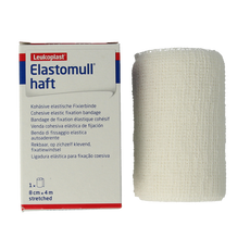 Elastomull Fixatiewindsel haft  4m x 8cm 45472 1 Stuks