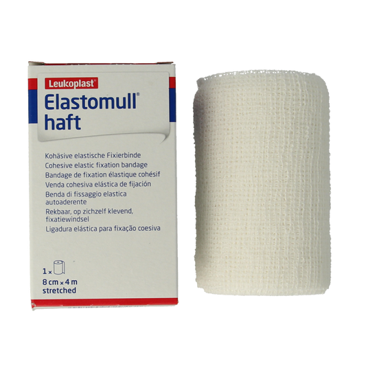 Elastomull Fixatiewindsel haft  4m x 8cm 45472 1 Stuks