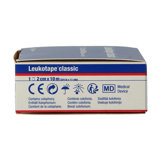 Leukotape Classic 10m x 2.00cm 1.00 Stuks