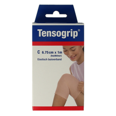 Tensogrip Elastisch buisverband C 1m x 6.75cm huidkleur 1 Stuks