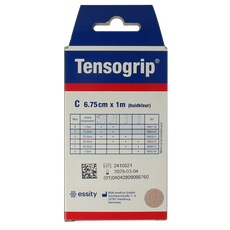 Tensogrip Elastisch buisverband C 1m x 6.75cm huidkleur 1 Stuks