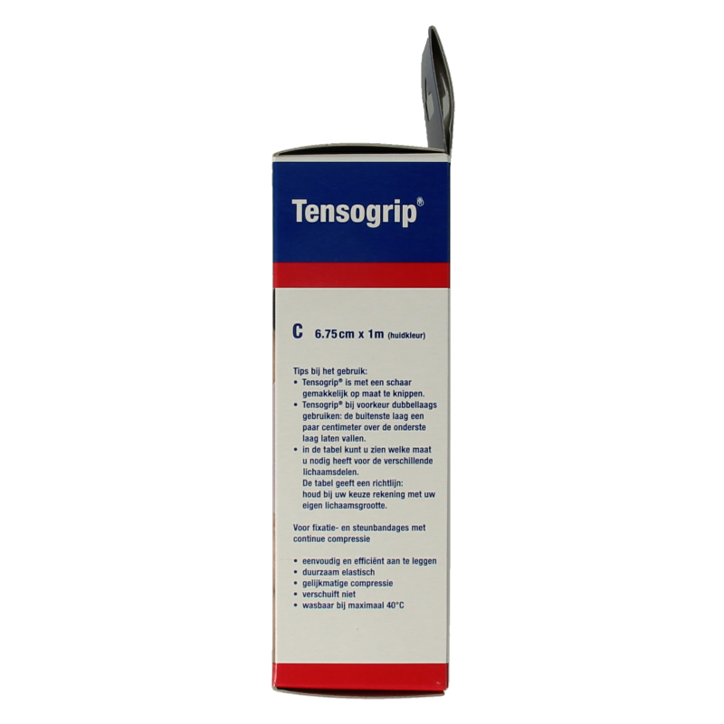 Tensogrip Elastisch buisverband C 1m x 6.75cm huidkleur 1 Stuks
