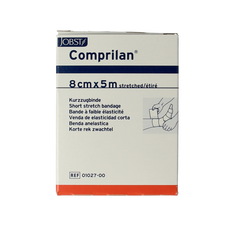 Comprilan Korte rek zwachtel 5m x 8cm 1 Stuks