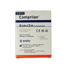 Comprilan Korte rek zwachtel 5m x 8cm 1 Stuks