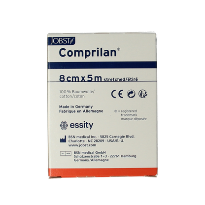 Comprilan Korte rek zwachtel 5m x 8cm 1.00 Stuks