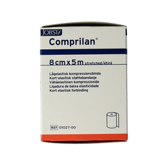 Comprilan Korte rek zwachtel 5m x 8cm 1 Stuks