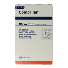 Comprilan Korte rek zwachtel 5m x 10cm 1.00 Stuks