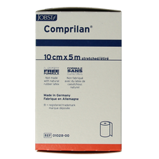 Comprilan Korte rek zwachtel 5m x 10cm 1.00 Stuks
