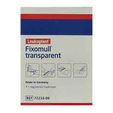 Fixomull Transparent 10m x 5cm 7221600  1.00 Stuks