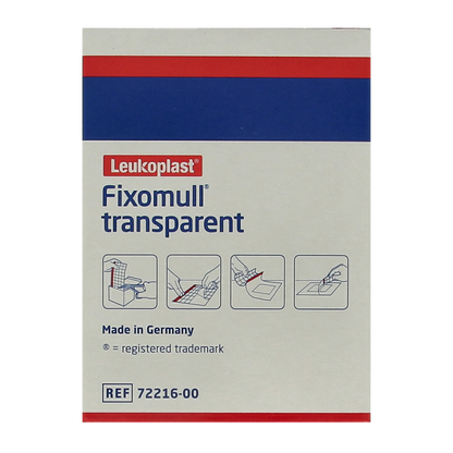 Fixomull Transparent 10m x 5cm 7221600  1.00 Stuks