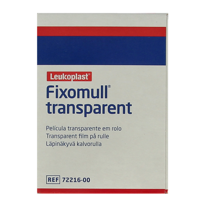 Fixomull Transparent 10m x 5cm 7221600  1.00 Stuks