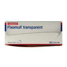 Fixomull Transparent 2m x 10cm 7221700 1 Stuks