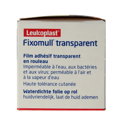 Fixomull Transparent 2m x 10cm 7221700 1.00 Stuks