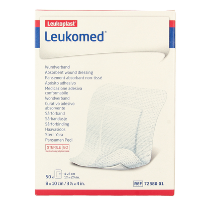 Leukomed Wondverband 8.0 x 10cm steriel 50.00 Stuks