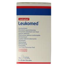 Leukomed Wondverband 8.0 x 15cm steriel 50 Stuks