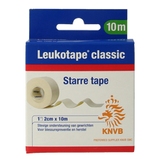 Leukotape Classic starre tape 2cm x 10m 1.00 Stuks