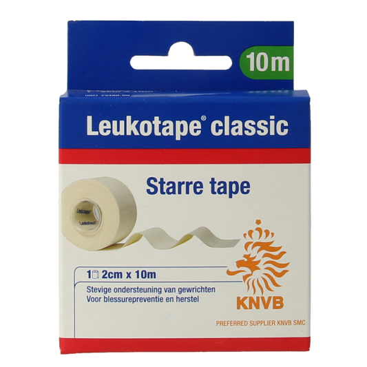 Leukotape Classic starre tape 2cm x 10m 1.00 Stuks