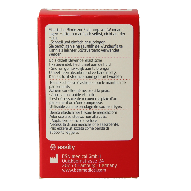 Elastomull Fixatiewindsel haft 4 x 8cm 1 Stuks