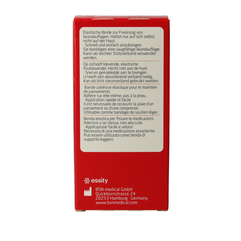 Elastomull Fixatiewindsel haft 10cm x 4m 1 Stuks