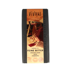 Vivani Chocolade puur delicaat 71% bio 100 Gram