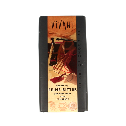 Vivani Chocolade puur delicaat 71% bio 100 Gram
