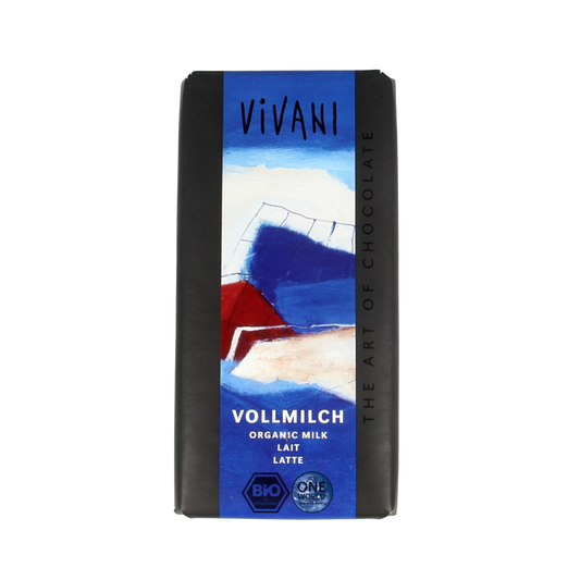 Vivani Chocolade melk delicaat bio 100 Gram
