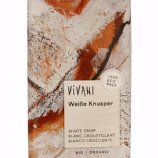 Vivani Chocolade wit met rice crispies bio 100 Gram