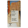 Vivani Chocolade melk en wit cappuccino bio 100 Gram
