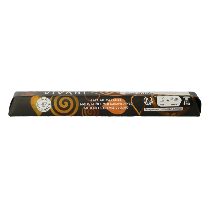 Vivani Chocolate To Go creamy caramel bio 40 Gram